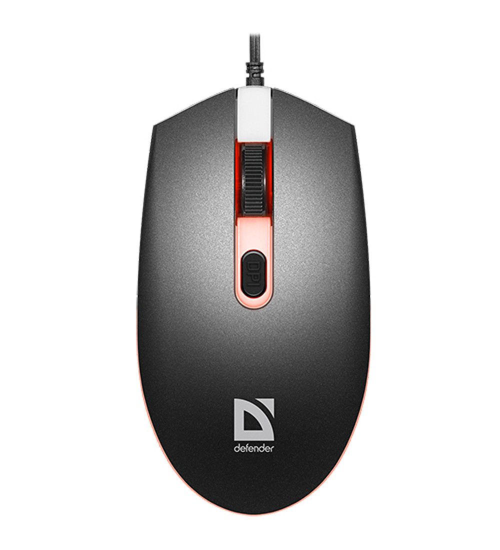 Мышь Defender DOT MB-986 52986 Бюджетные, Проводная - миниатюра 3