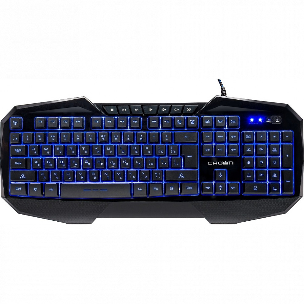 Клавиатура CROWN micro CMKG-401 Проводная, USB - миниатюра 5
