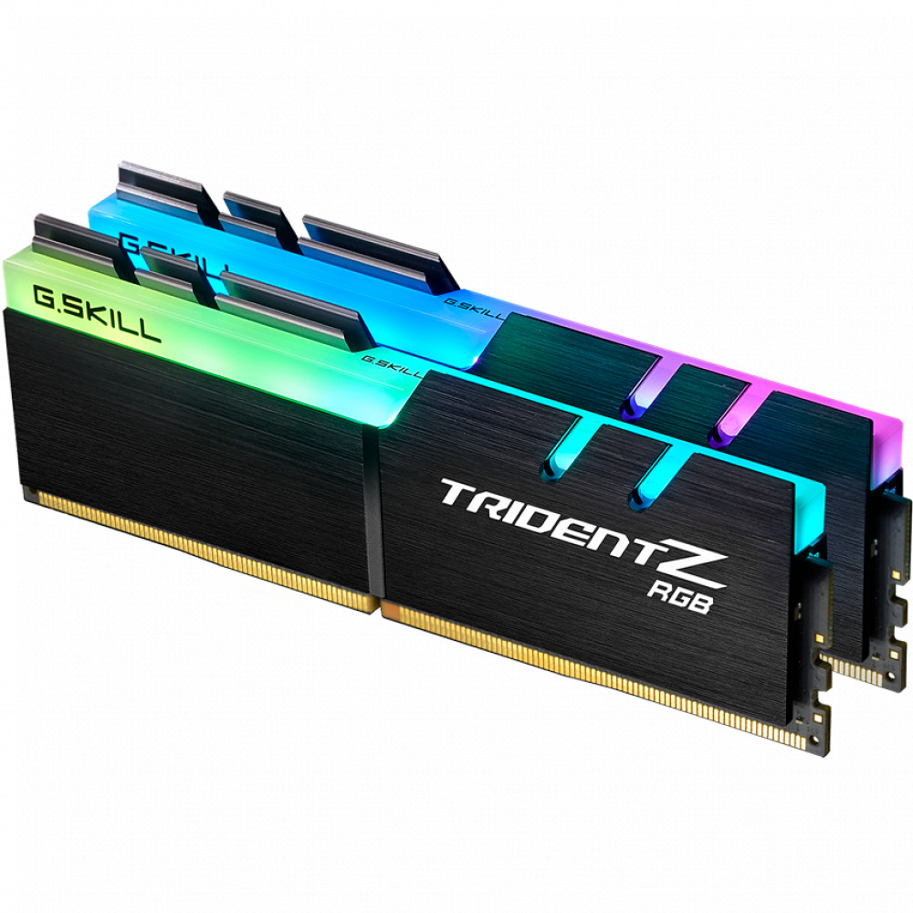 ОЗУ G.Skill Trident Z RGB 64GB F4-3200C16D-64GTZR DIMM, DDR4, 64 Гб (2 х 32 Гб), 3200 МГц - миниатюра 3