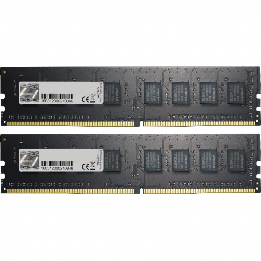 ОЗУ G.Skill 8 ГБ F4-2666C19D-16GNT DIMM, DDR4, 16 Гб (2 х 8 Гб), 2666 МГц