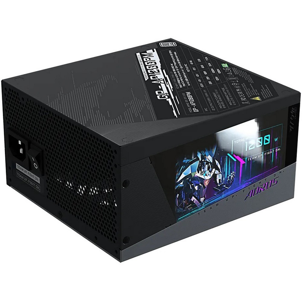 Блок питания Gigabyte AORUS P1200W GP-AP1200PM 1200 Вт - миниатюра 13