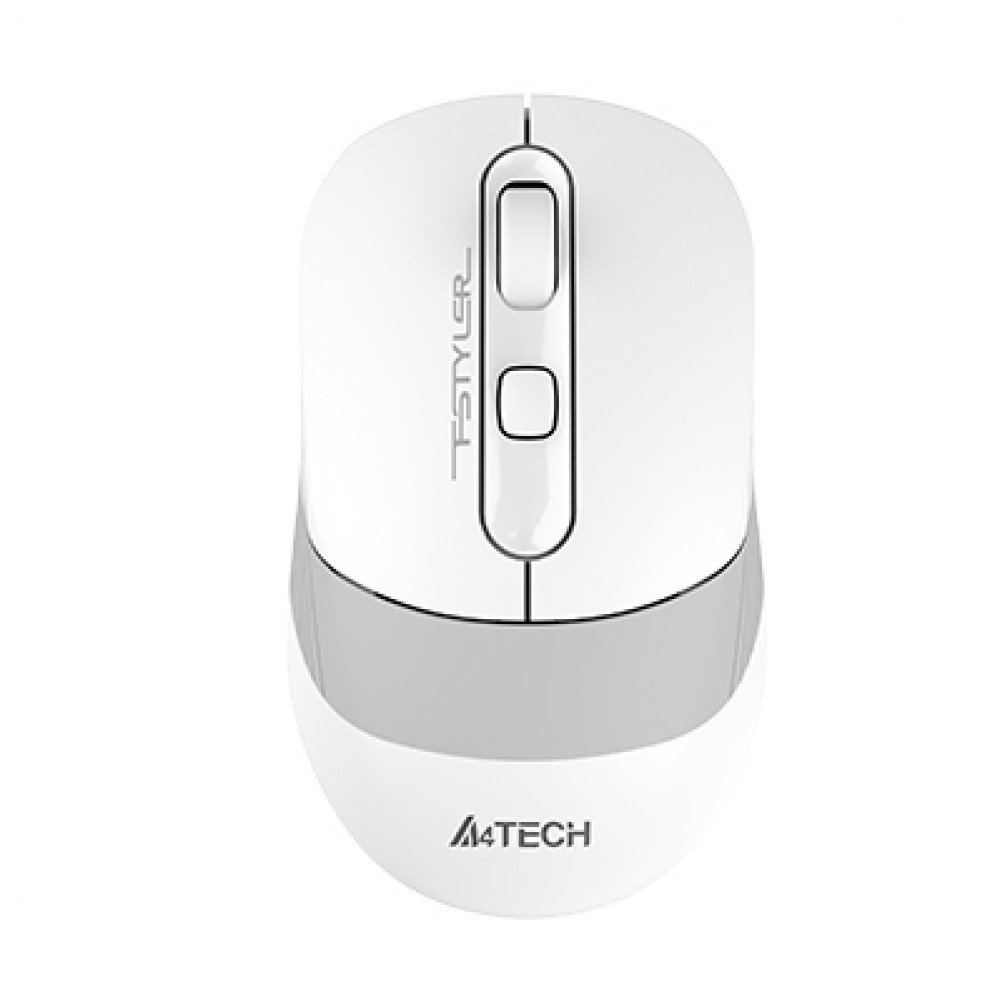Мышь A4Tech FB10C GRAYISH WHITE Бюджетные, Беспроводная - миниатюра 4