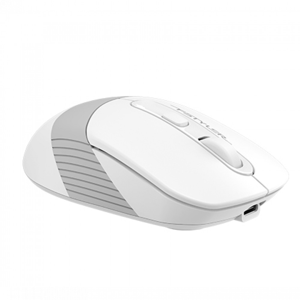 Мышь A4Tech FB10C GRAYISH WHITE Бюджетные, Беспроводная - миниатюра 5