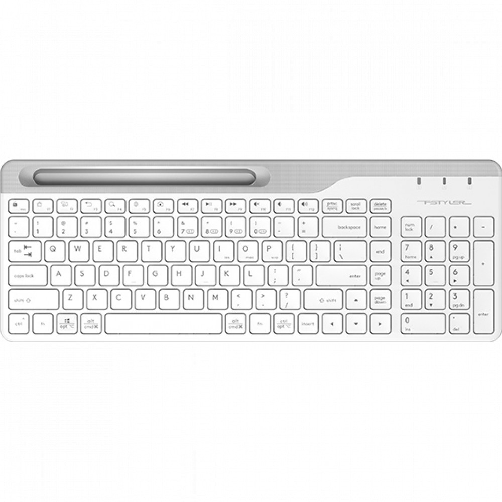 Клавиатура A4Tech Fstyler FBK25 FBK25 White Беспроводная, USB - миниатюра 6