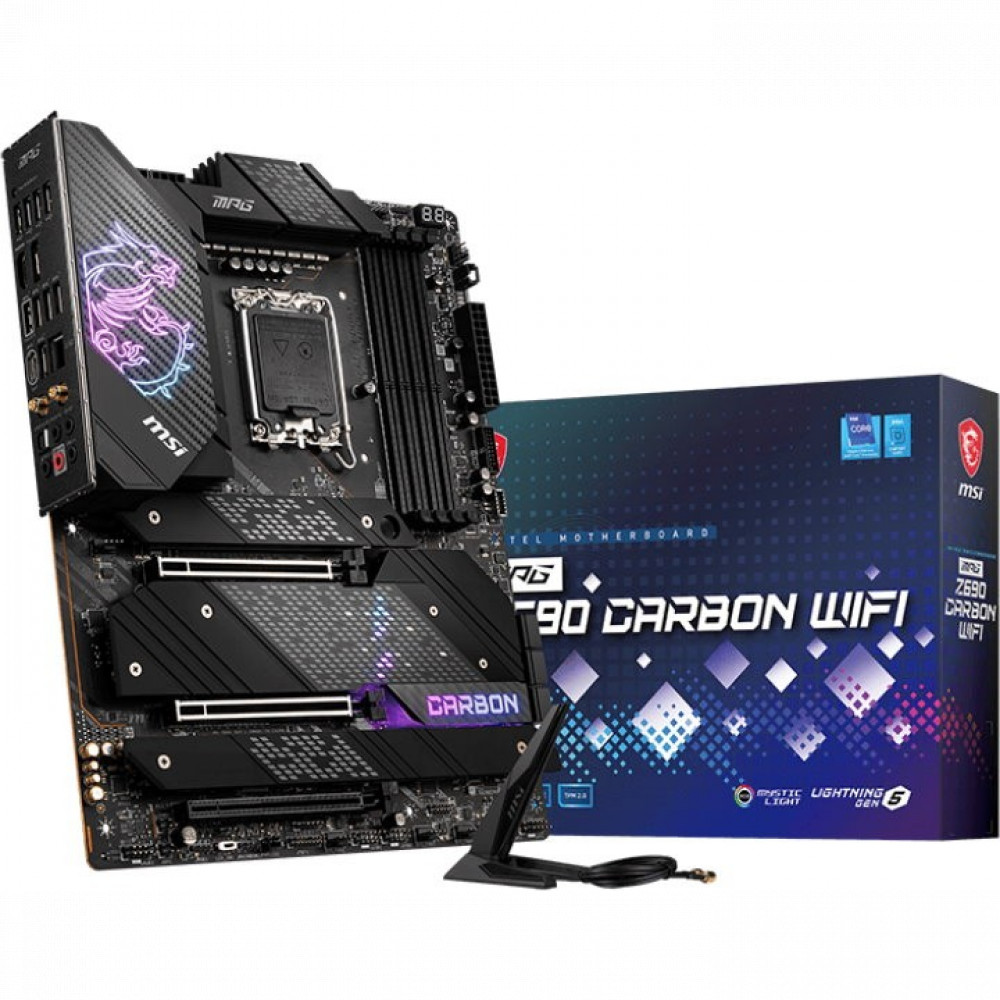 Материнская плата MSI MPG Z690 CARBON WIFI ATX, LGA 1700 - миниатюра 10