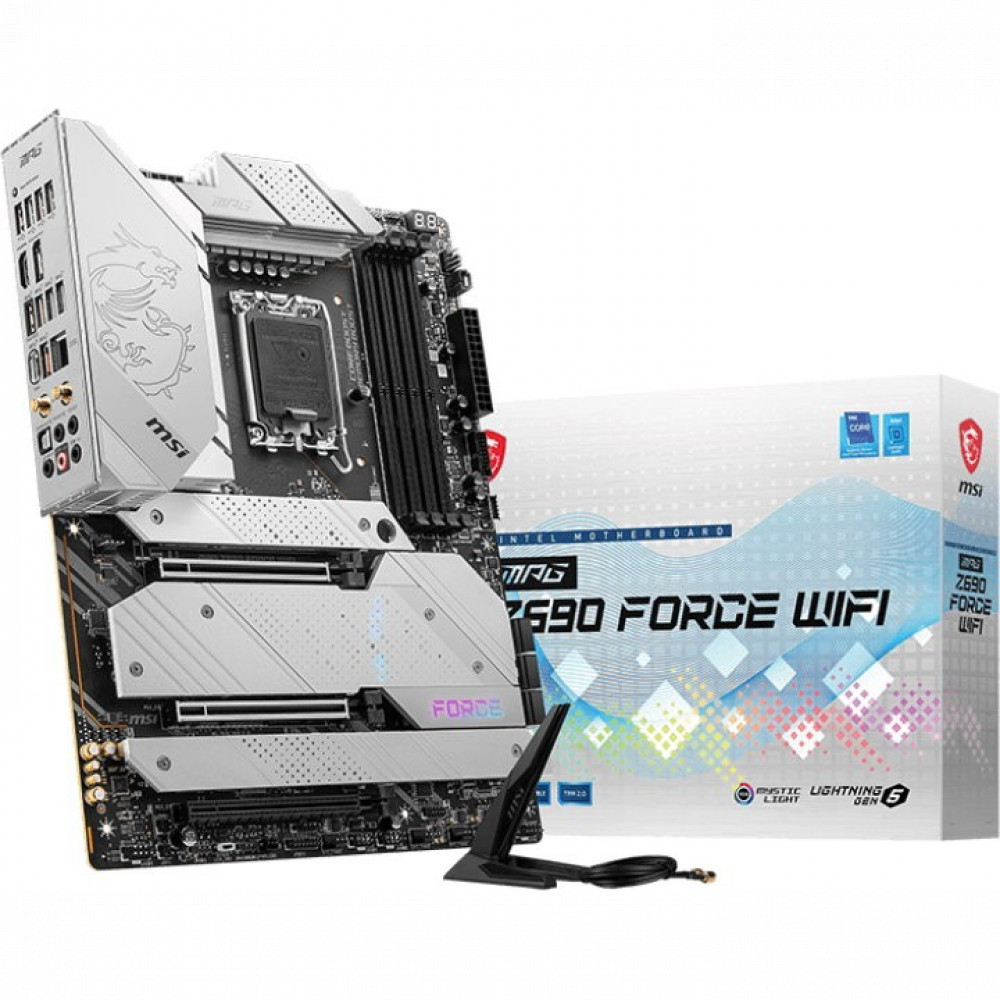 Материнская плата MSI MPG Z690 FORCE WIFI ATX, LGA 1700 - миниатюра 10