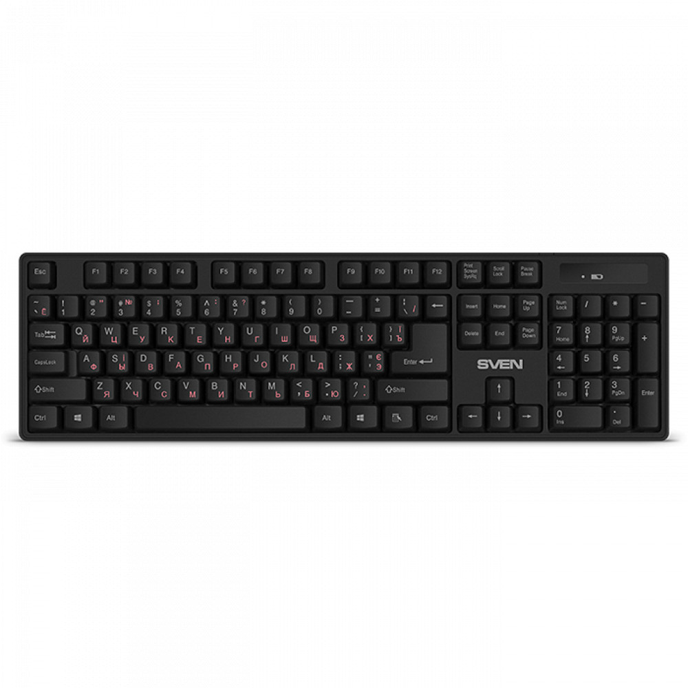 Клавиатура Sven KB-C2100W SV-020194 Беспроводная, Bluetooth - миниатюра 4