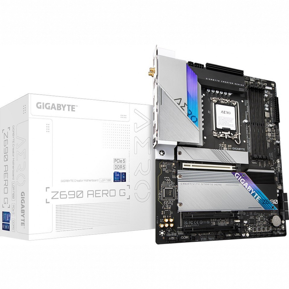 Материнская плата Gigabyte Z690 AERO G ATX, LGA 1700 - миниатюра 10