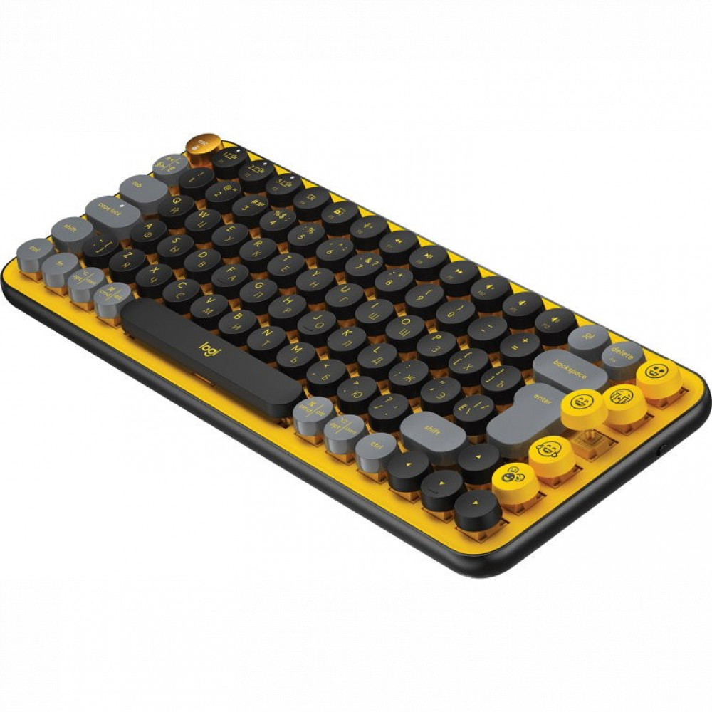 Клавиатура Logitech POP KEYS 920-010716 Беспроводная, USB - миниатюра 6