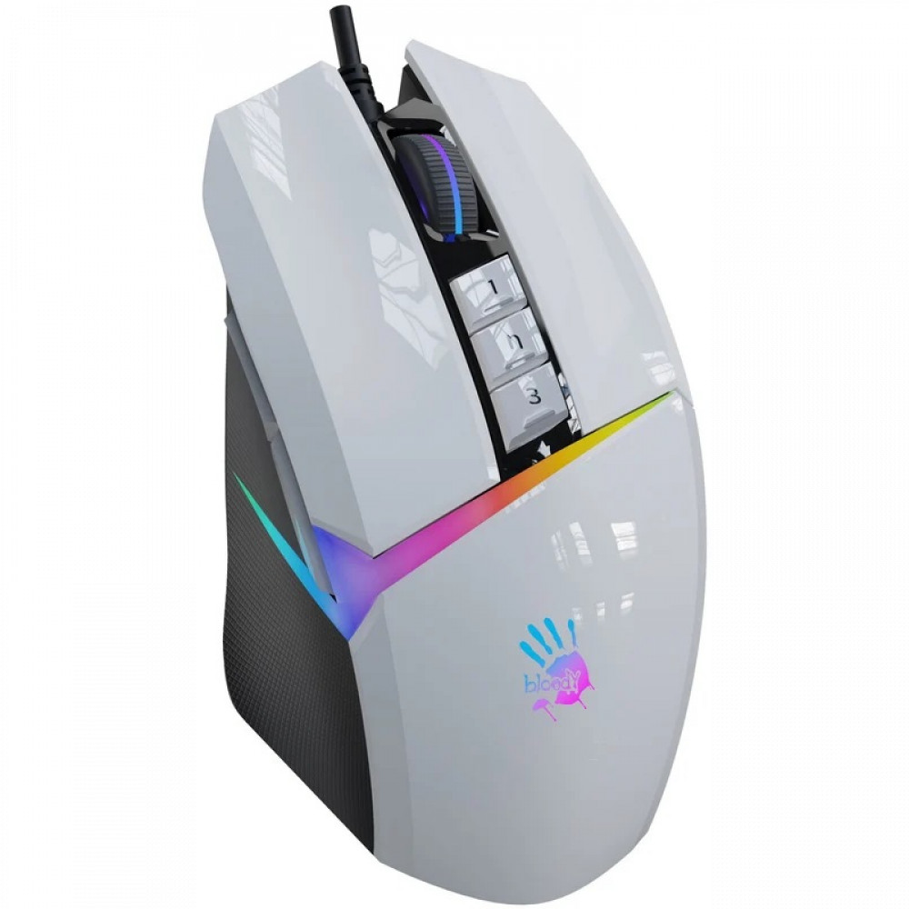 Мышь A4Tech Bloody W60-Max Panda White W60-Max (Panda White) Игровые, Проводная - миниатюра 10