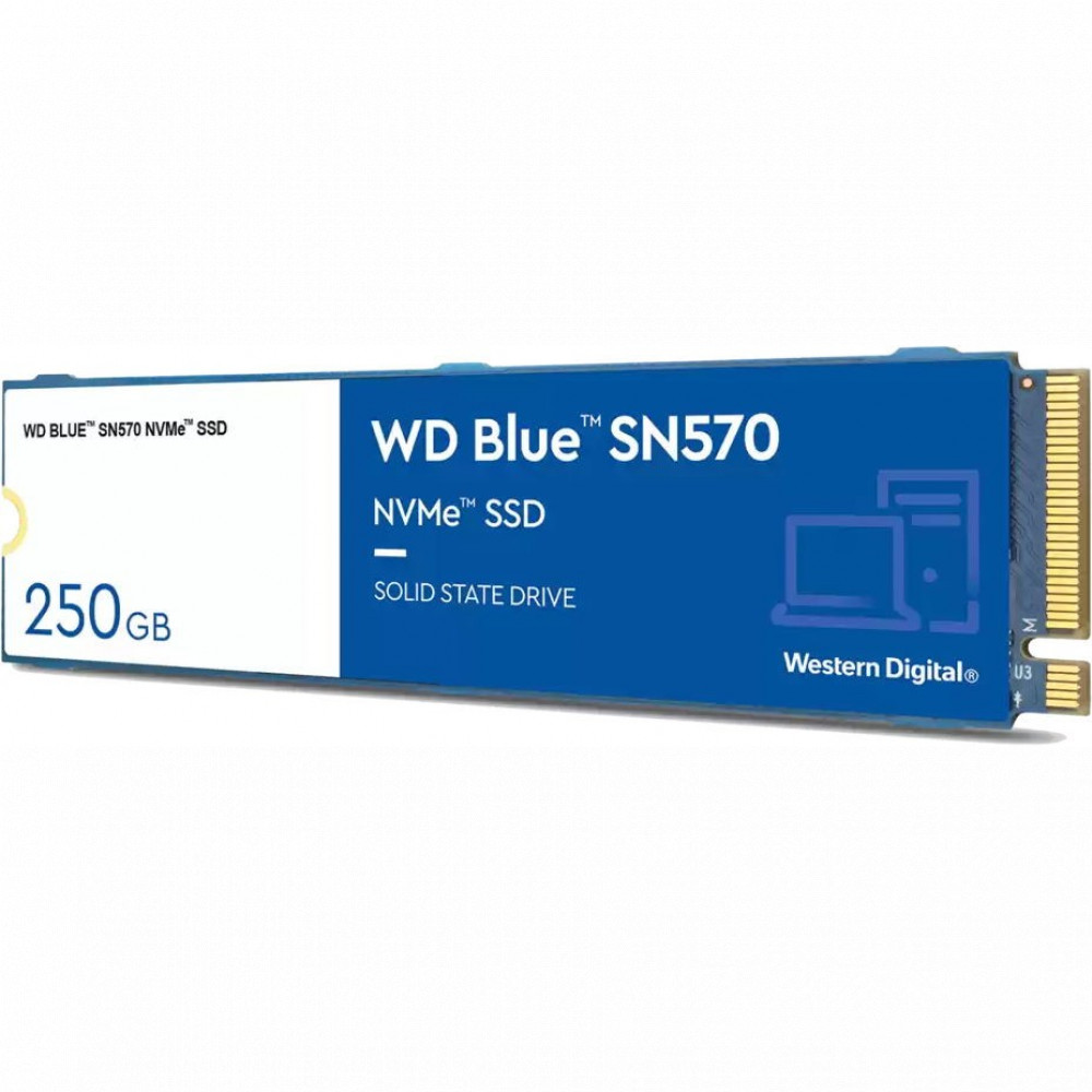 Жесткий диск Western Digital SN570 WDS250G3B0C SSD (твердотельные), 250 ГБ, M.2, PCIe - миниатюра 5