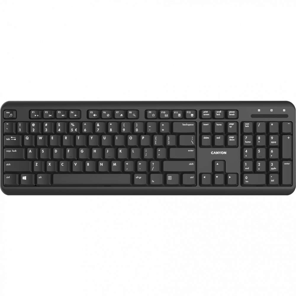 Клавиатура Canyon HKB-W20 CNS-HKBW02-RU Беспроводная, Bluetooth - миниатюра 9