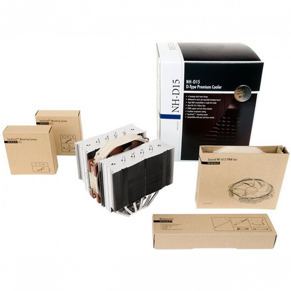 Система охлаждения Noctua NH-D15 - миниатюра 12