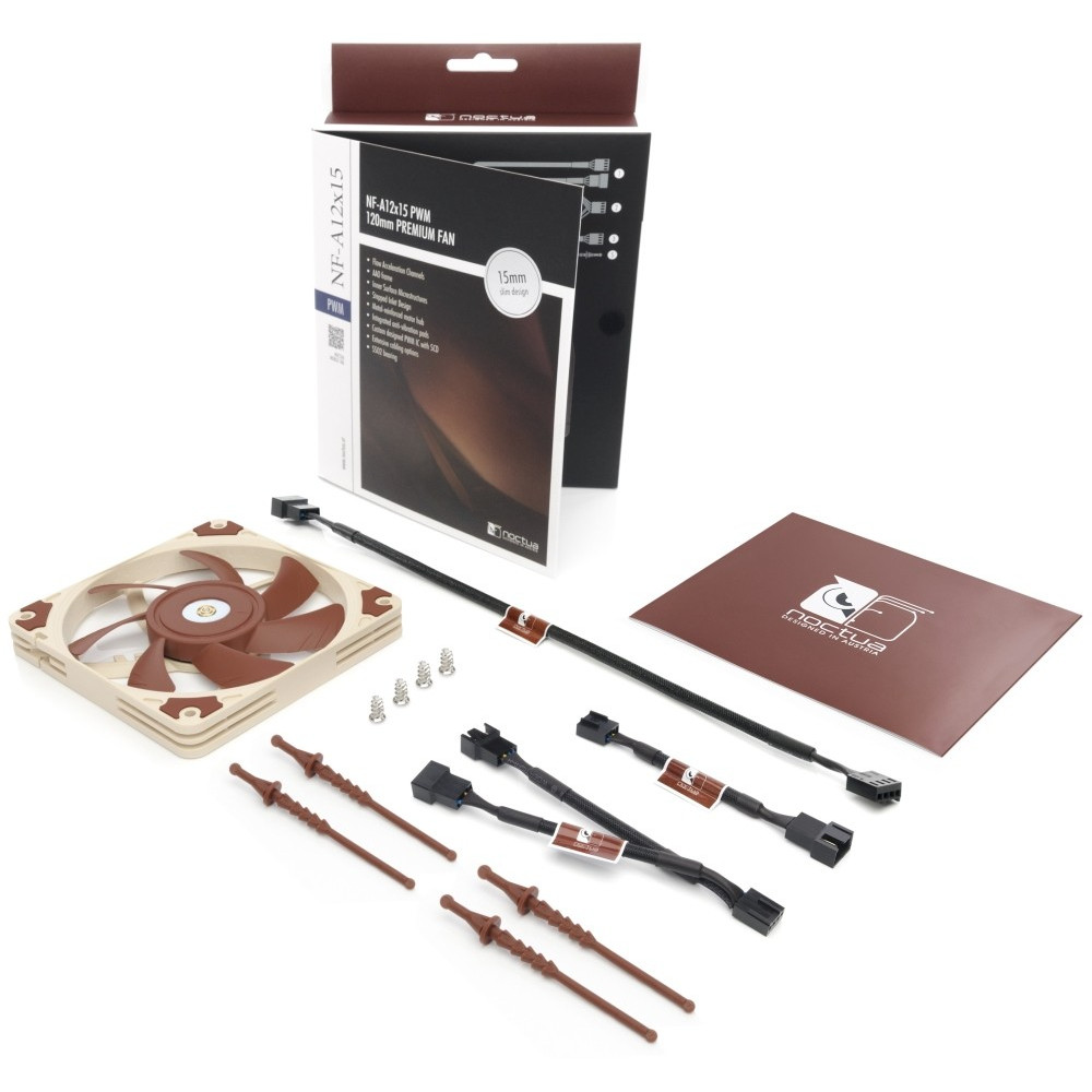 Система охлаждения Noctua NF-A12x15 PWM - миниатюра 8