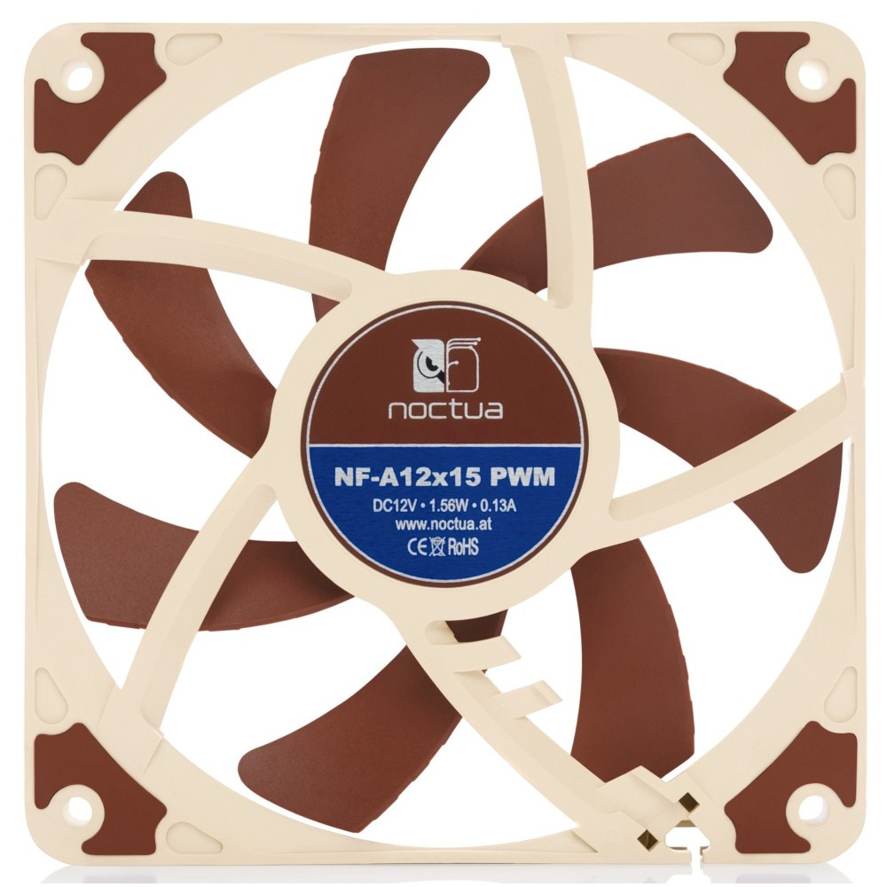 Система охлаждения Noctua NF-A12x15 PWM - миниатюра 7