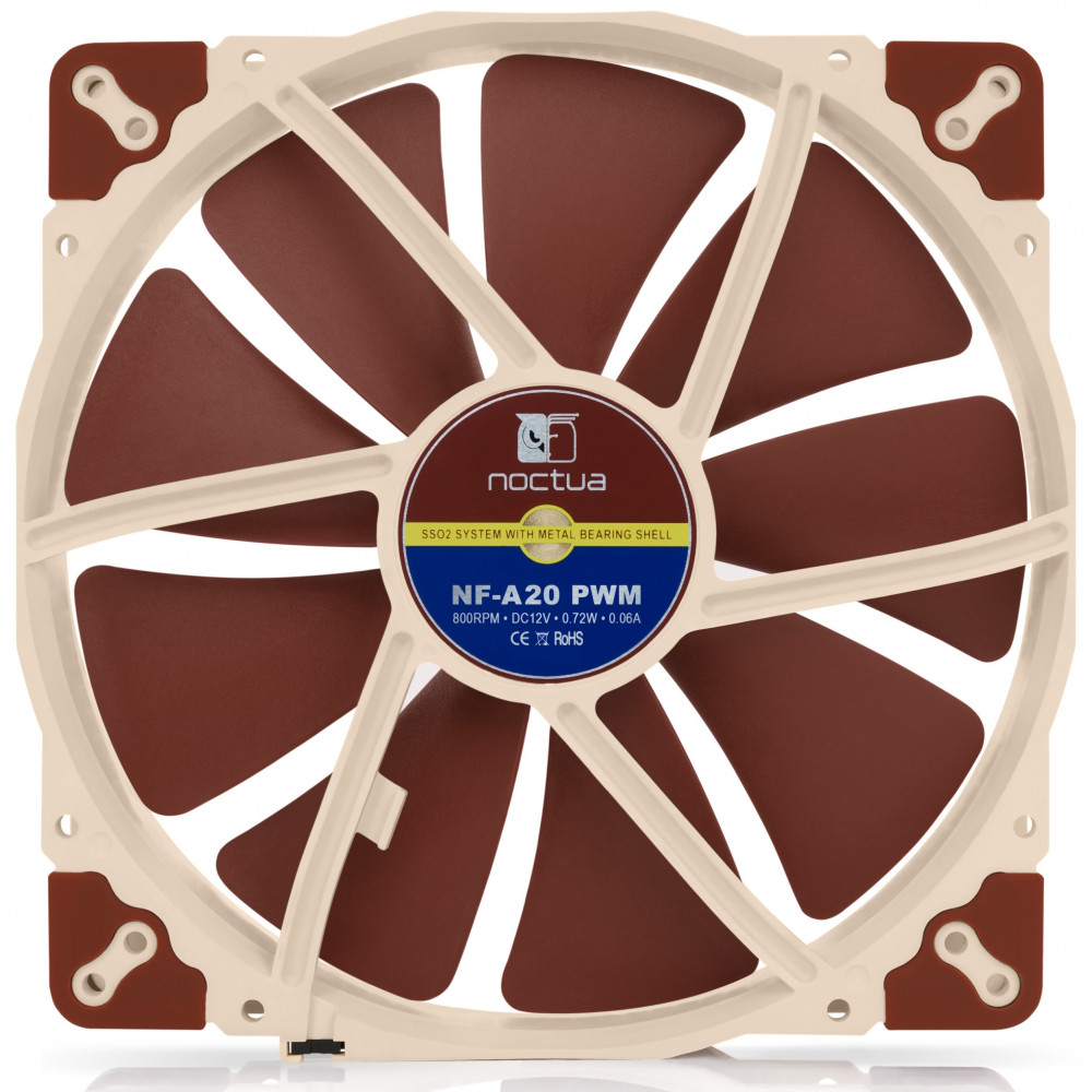 Система охлаждения Noctua NF-A20 PWM - миниатюра 5