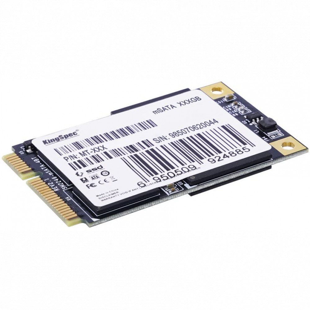 Жесткий диск KingSpec MT-128 SSD (твердотельные), 128 ГБ, mSATA, mini-SATA - миниатюра 7