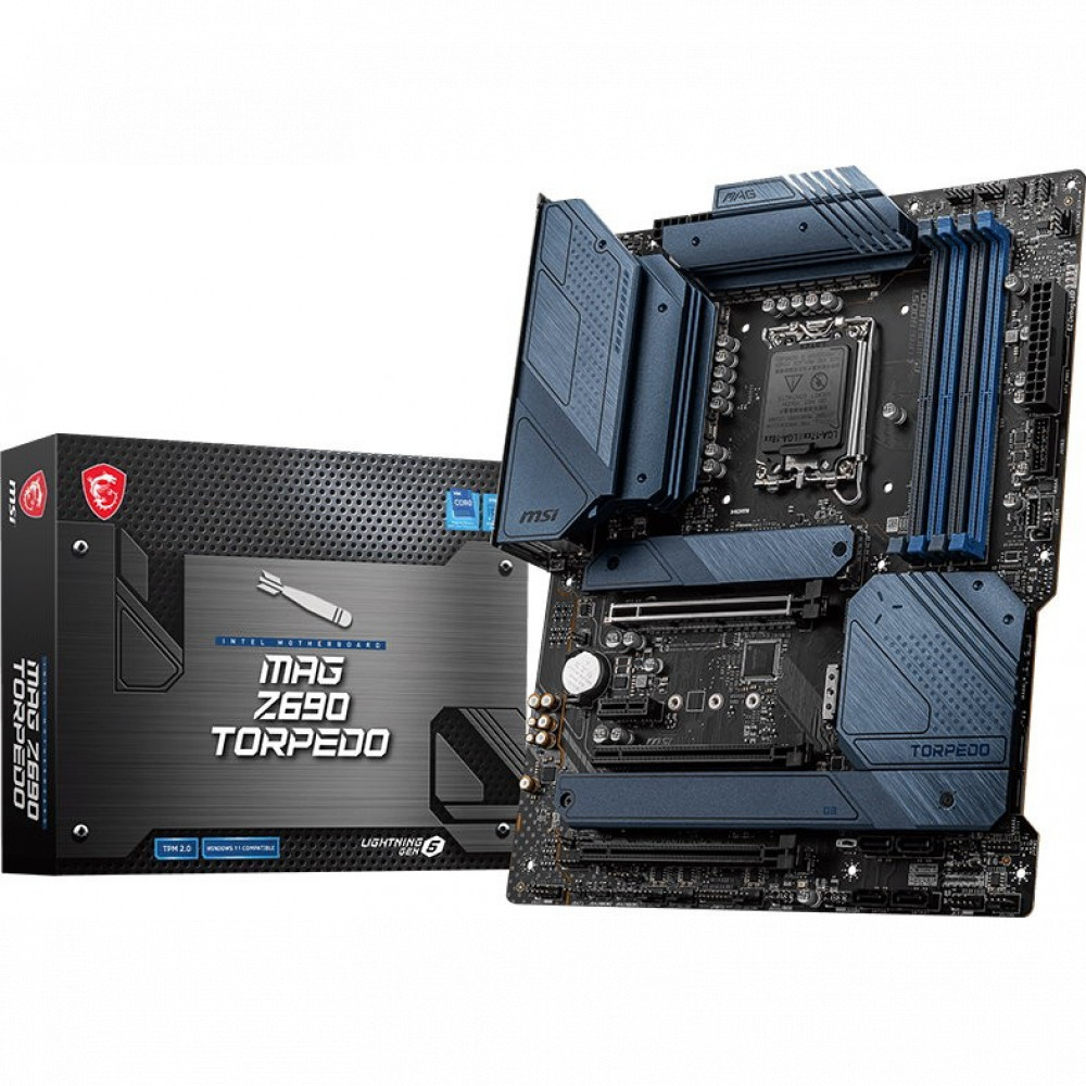 Материнская плата MSI MAG Z690 TORPEDO ATX, LGA 1700 - миниатюра 10