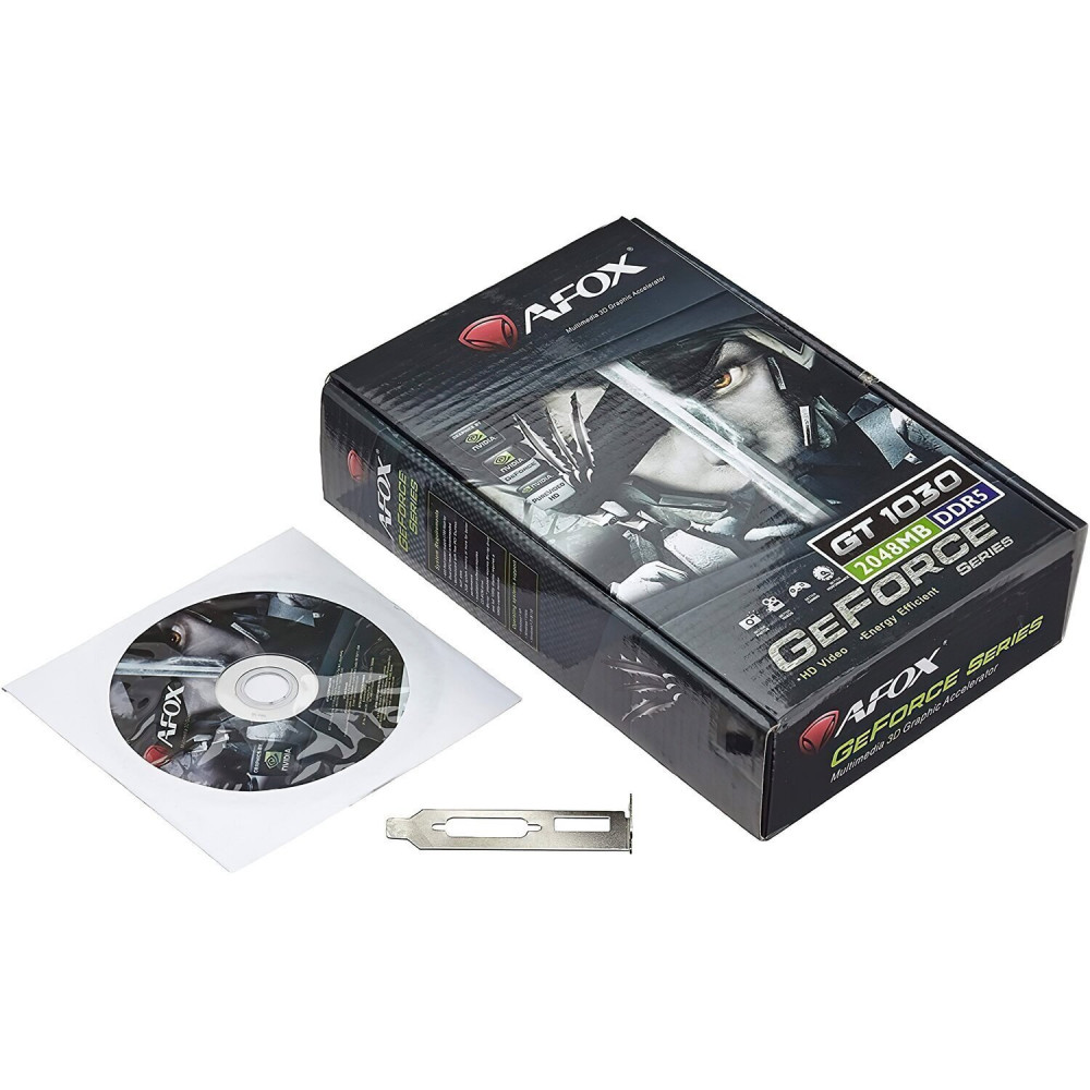 Видеокарта AFOX GT1030 AF1030-2048D5L7 2 ГБ - миниатюра 10