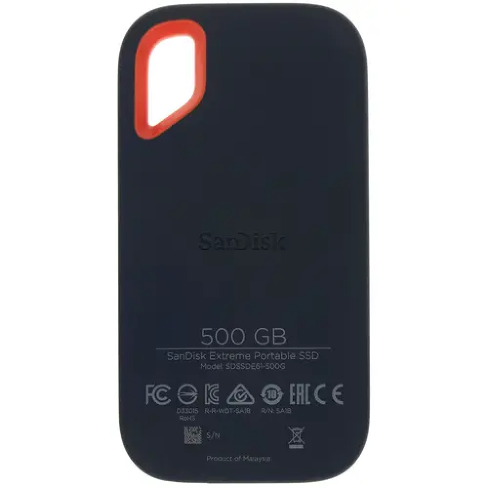 Внешние накопители SanDisk Extreme Portable SSD V2 [SDSSDE61-500G-G25] 500 ГБ - миниатюра 5