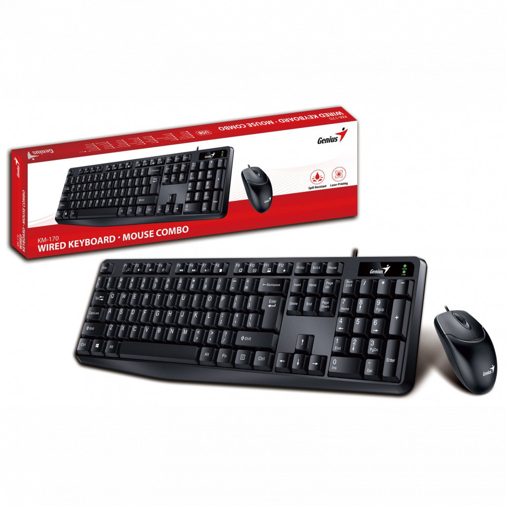 Клавиатура + мышь EnGenius Smart КМ-170 клавиатура+мышь 31330006403 - миниатюра 6