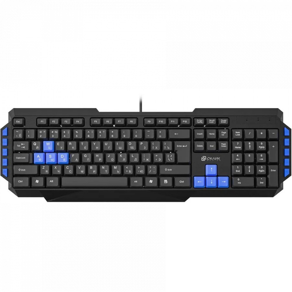 Клавиатура Oklick 750G FROST WAR 337452 Проводная, USB - миниатюра 6
