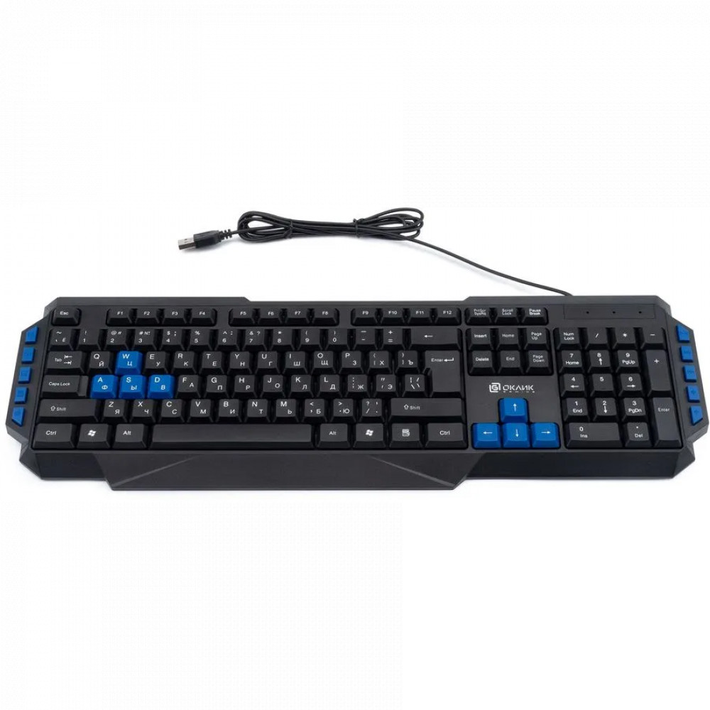 Клавиатура Oklick 750G FROST WAR 337452 Проводная, USB - миниатюра 8