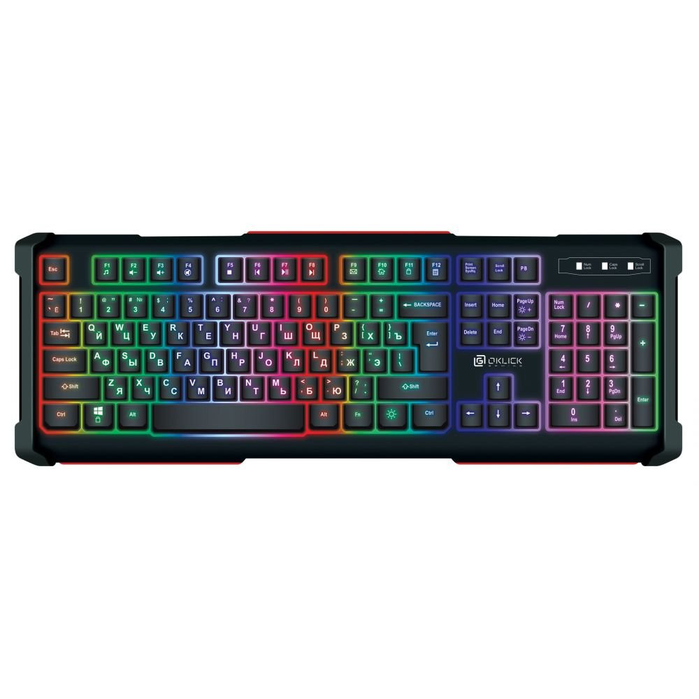 Клавиатура Oklick 717G 476395 Проводная, USB - миниатюра 2
