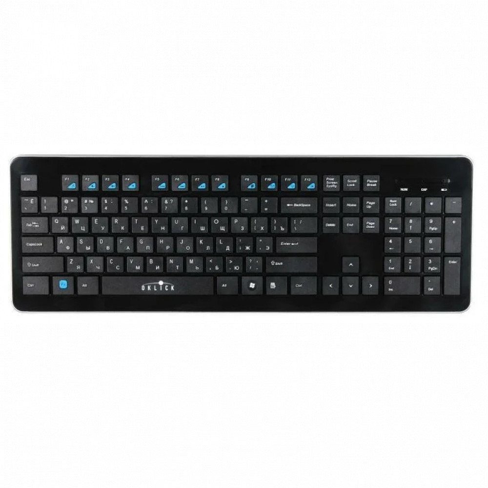 Клавиатура Oklick 870S 368218 Проводная, USB - миниатюра 3