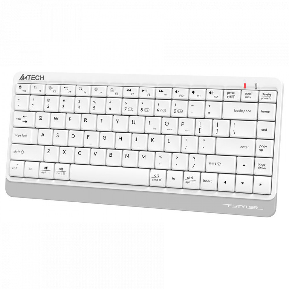 Клавиатура A4Tech FBK11 FBK11 WHITE Беспроводная, Bluetooth - миниатюра 7