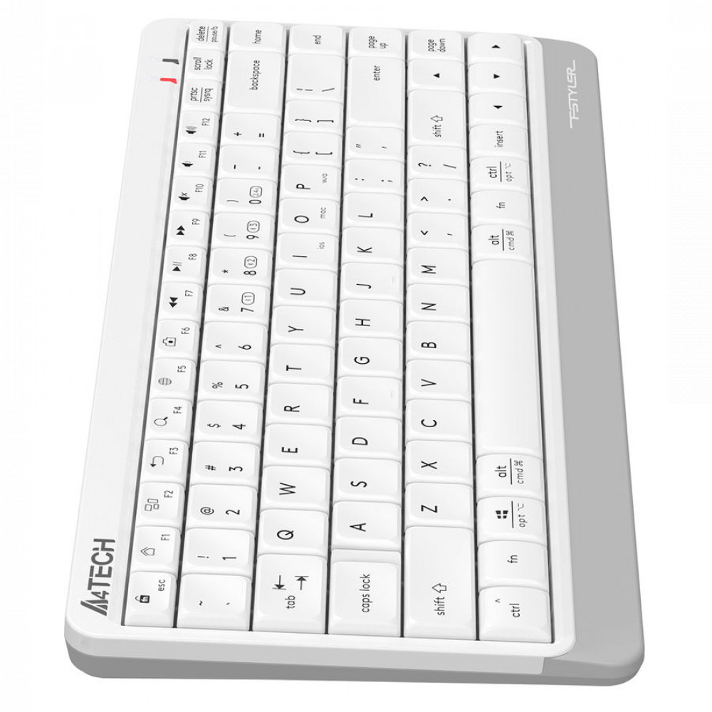 Клавиатура A4Tech FBK11 FBK11 WHITE Беспроводная, Bluetooth - миниатюра 9