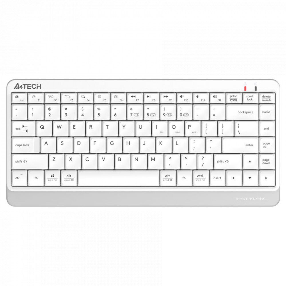 Клавиатура A4Tech FBK11 FBK11 WHITE Беспроводная, Bluetooth - миниатюра 6