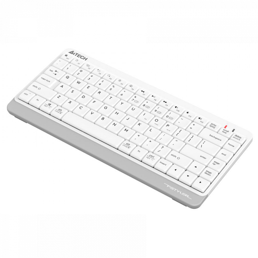 Клавиатура A4Tech FBK11 FBK11 WHITE Беспроводная, Bluetooth - миниатюра 10