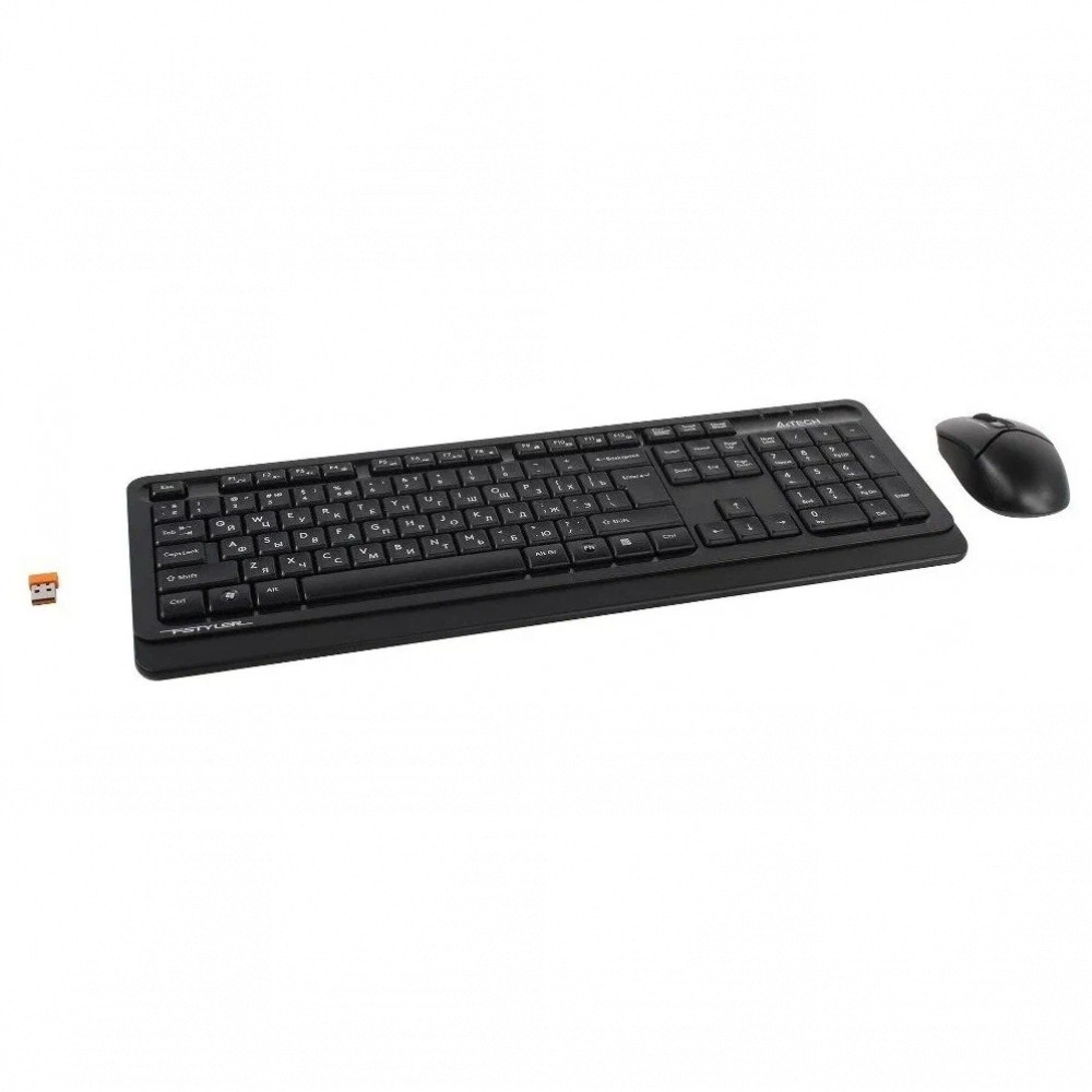 Клавиатура + мышь A4Tech Fstyler FG1012 FG1012 BLACK - миниатюра 5