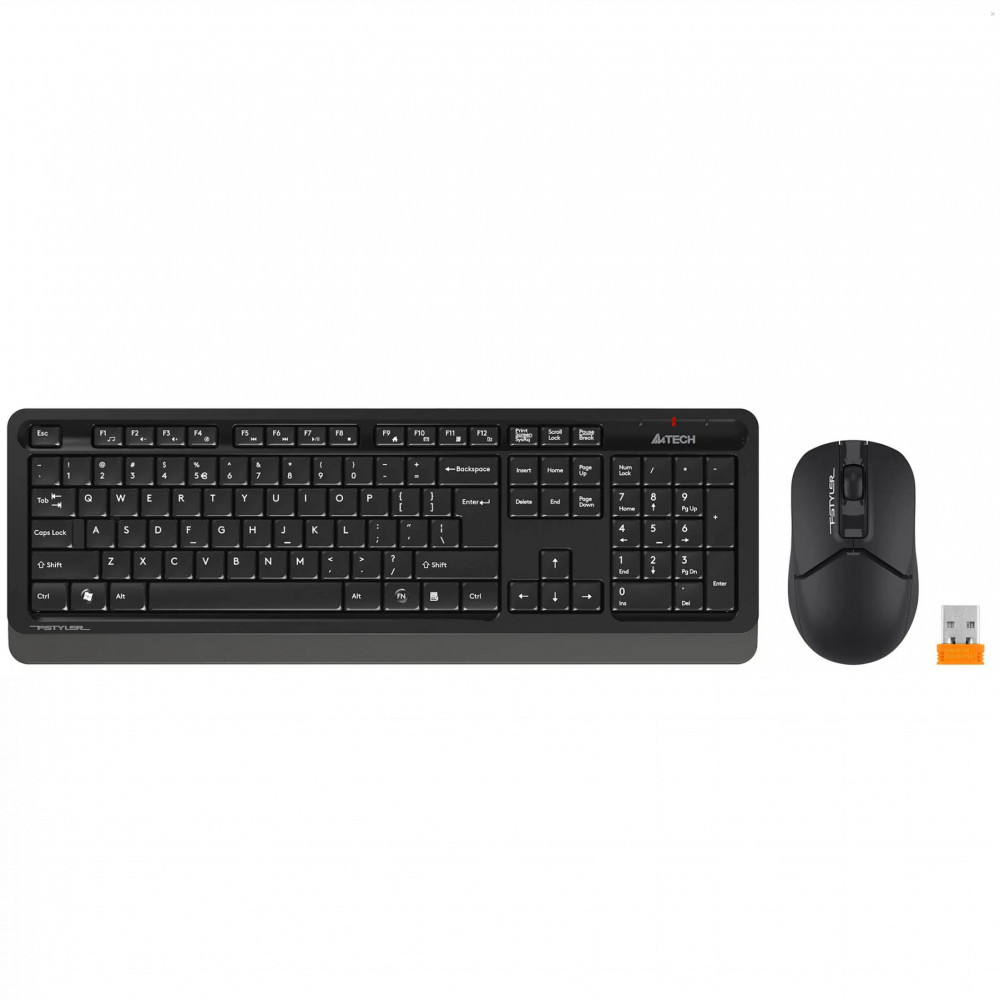 Клавиатура + мышь A4Tech Fstyler FG1012 FG1012 BLACK - миниатюра 4