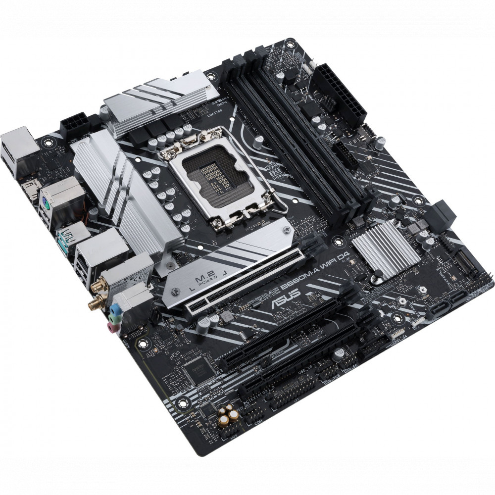 Материнская плата Asus PRIME B660M-A WIFI D4 90MB1AE0-M0EAY0 Micro-ATX, LGA 1700 - миниатюра 9