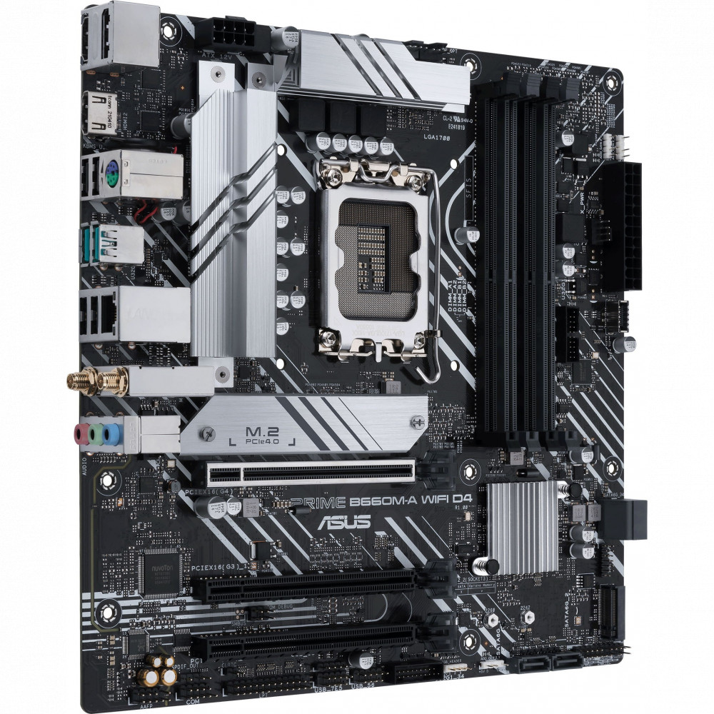 Материнская плата Asus PRIME B660M-A WIFI D4 90MB1AE0-M0EAY0 Micro-ATX, LGA 1700 - миниатюра 8