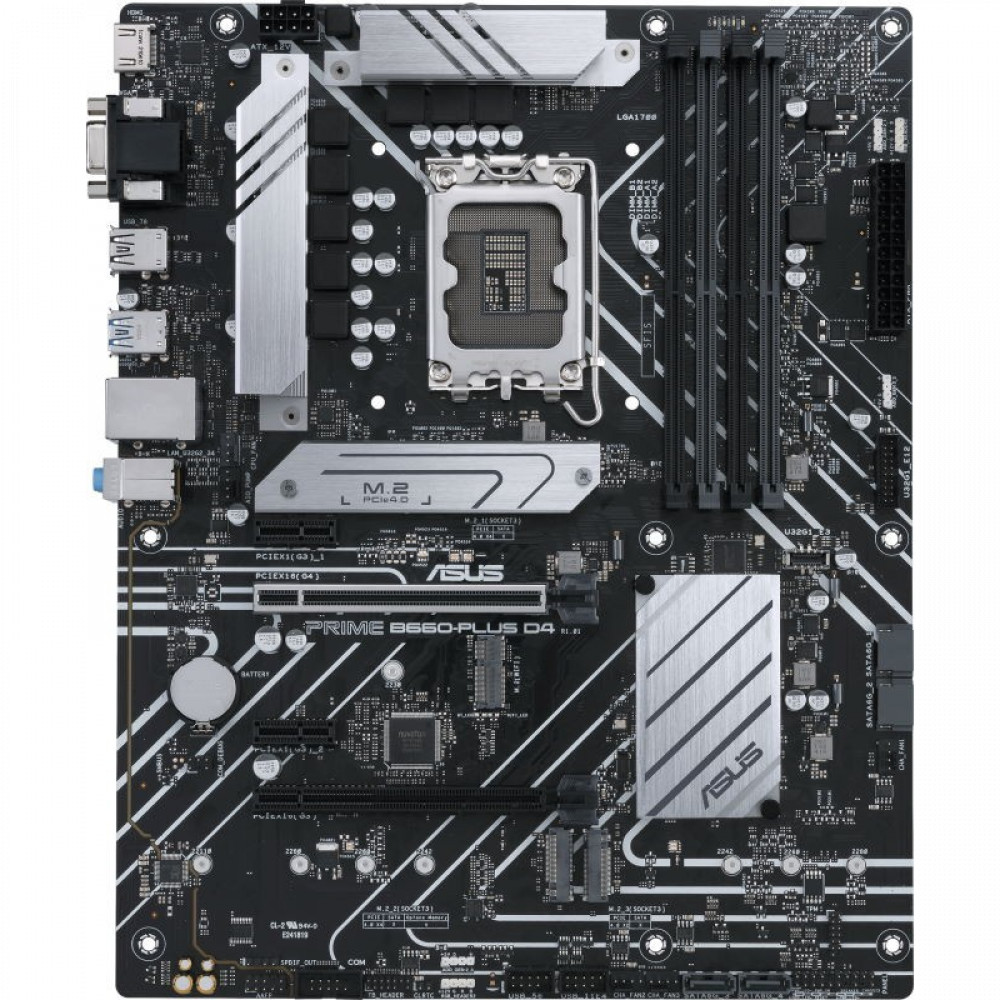 Материнская плата Asus PRIME B660-PLUS D4 90MB18X0-M0EAY0 ATX, LGA 1700 - миниатюра 6