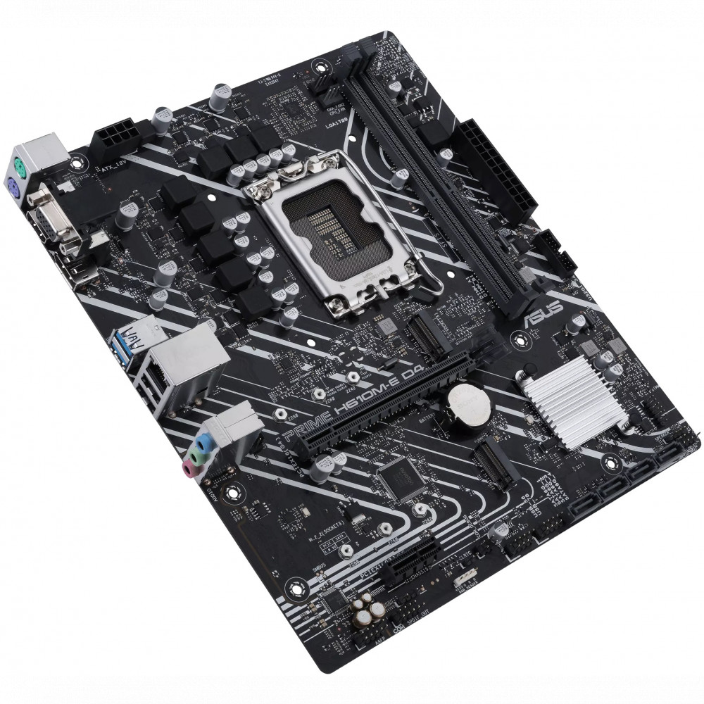 Материнская плата Asus PRIME H610M-E D4-CSM Micro-ATX, LGA 1700 - миниатюра 9