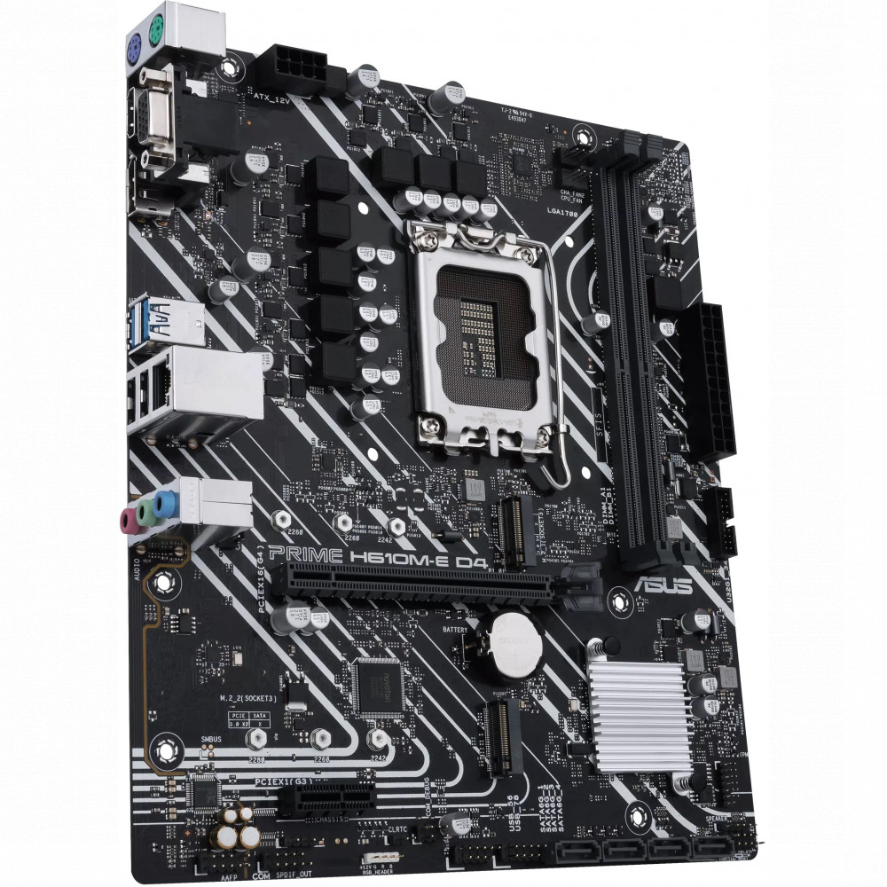 Материнская плата Asus PRIME H610M-E D4-CSM Micro-ATX, LGA 1700 - миниатюра 7