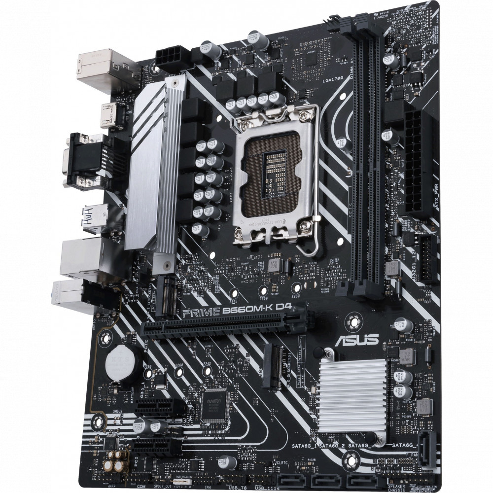 Материнская плата Asus PRIME B660M-K D4 Micro-ATX, LGA 1700 - миниатюра 10
