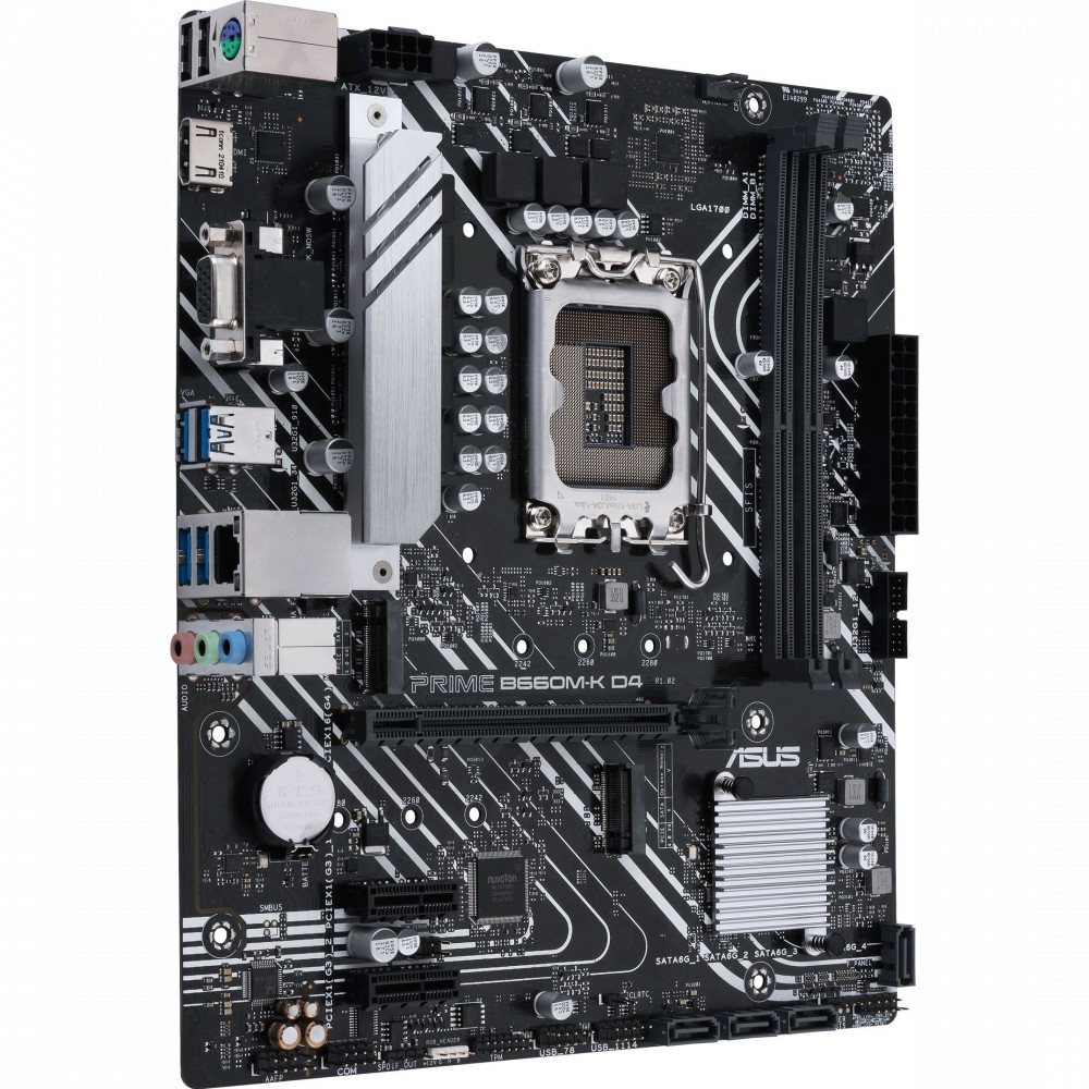 Материнская плата Asus PRIME B660M-K D4 Micro-ATX, LGA 1700 - миниатюра 11
