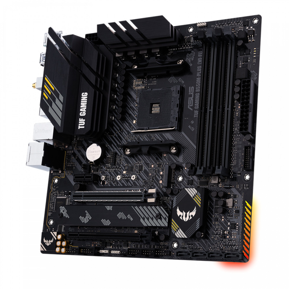 Материнская плата Asus TUF GAMING B550M-PLUS WIFI TUF GAMING B550M-PLUS WIFI II Micro-ATX, AMD AM4 - миниатюра 7