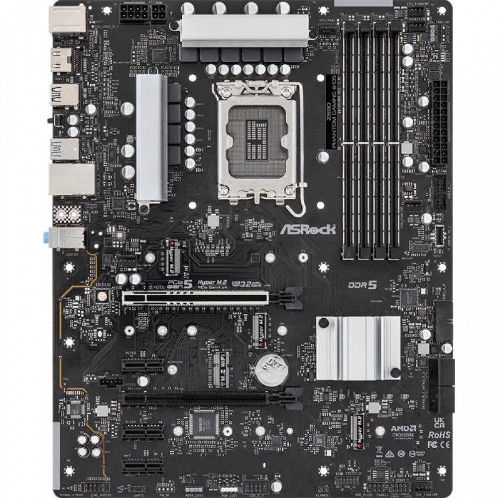 Материнская плата ASRock Z690 PHANTOM GAMING 4/D5 ATX, LGA 1700 - миниатюра 6