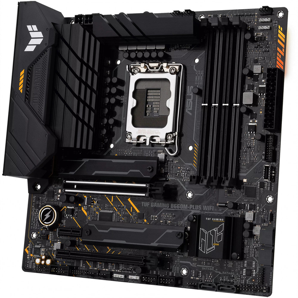 Материнская плата Asus TUF GAMING B660M-PLUS WIFI Micro-ATX, LGA 1700 - миниатюра 7