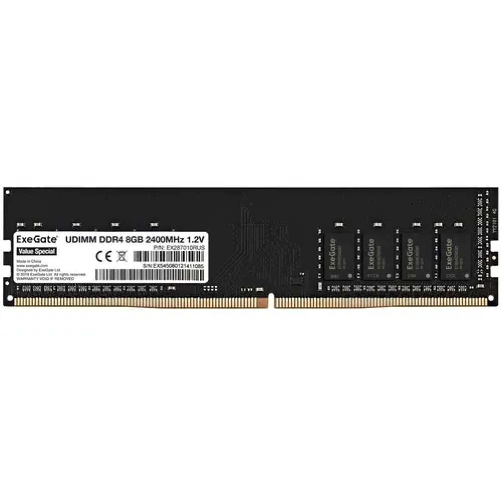ОЗУ ExeGate Value Special EX287010RUS DIMM, DDR4, 8 Гб, 2400 МГц - миниатюра 2