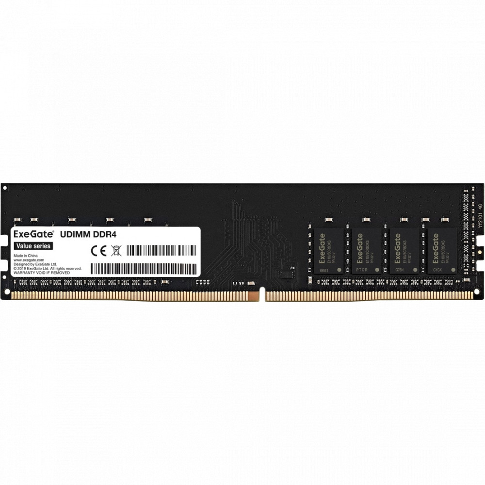 ОЗУ ExeGate Value DIMM EX283083RUS DIMM, DDR4, 16 Гб, 2666 МГц - миниатюра 2