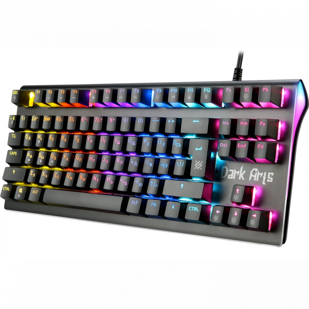 Клавиатура Defender DARK ARTS GK-375 RU 45375 Проводная, USB - миниатюра 10