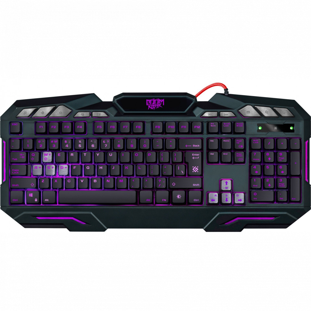 Клавиатура Defender Doom Keeper GK-100DL 45100 Проводная, USB - миниатюра 6