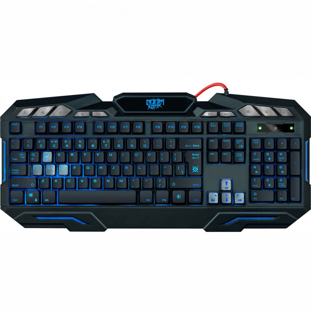 Клавиатура Defender Doom Keeper GK-100DL 45100 Проводная, USB - миниатюра 7